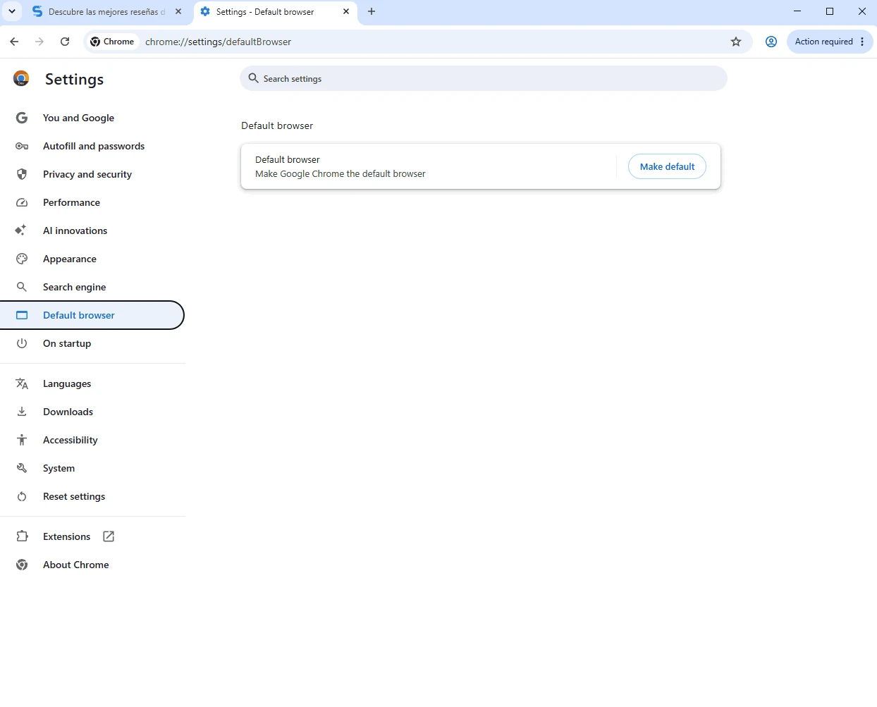 Google Chrome Dev — captura de tela 2