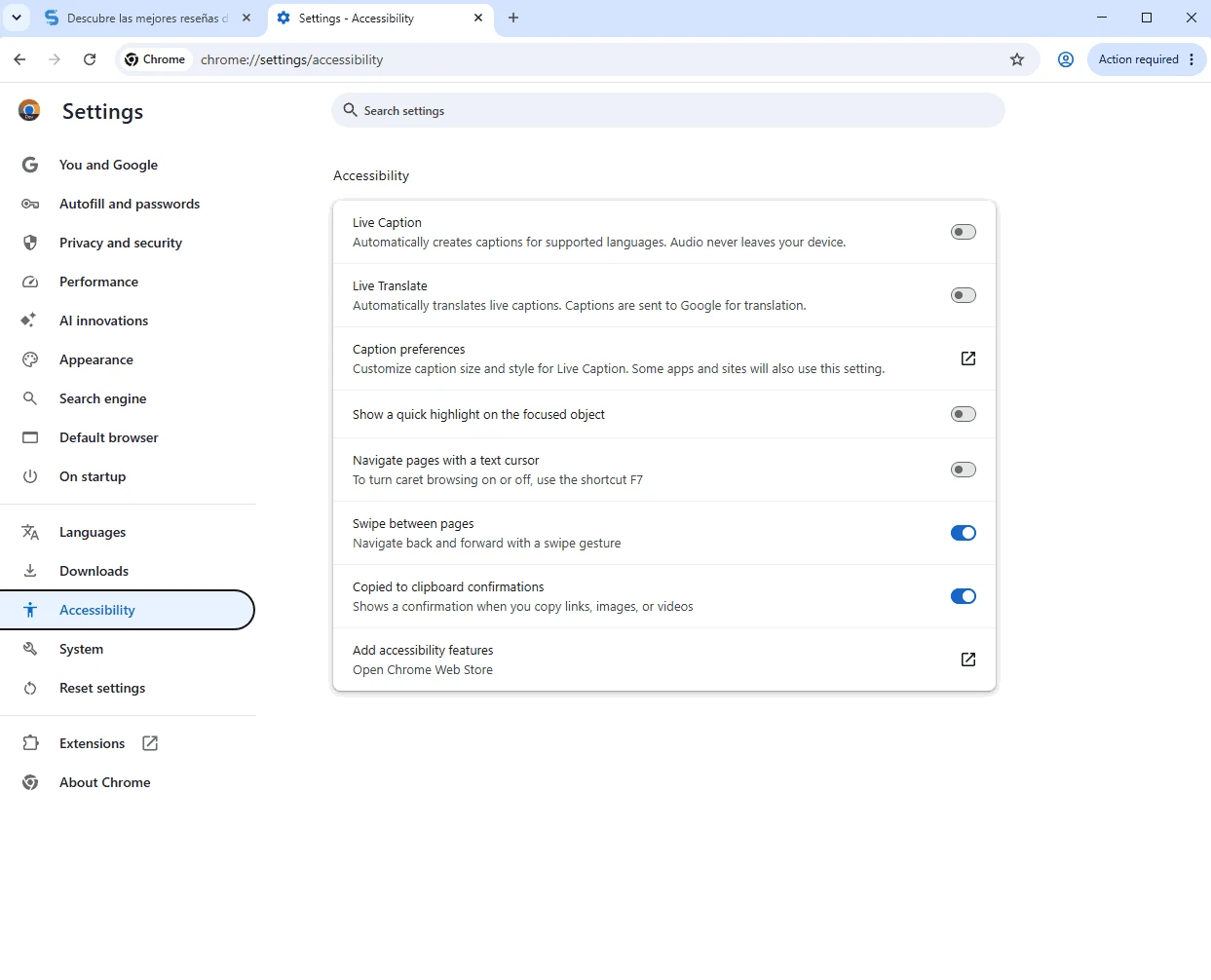 Google Chrome Dev — captura de tela 3